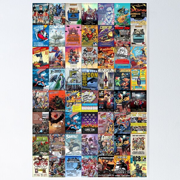 Item preview, Comic Con designed and sold by Montage-Madness.