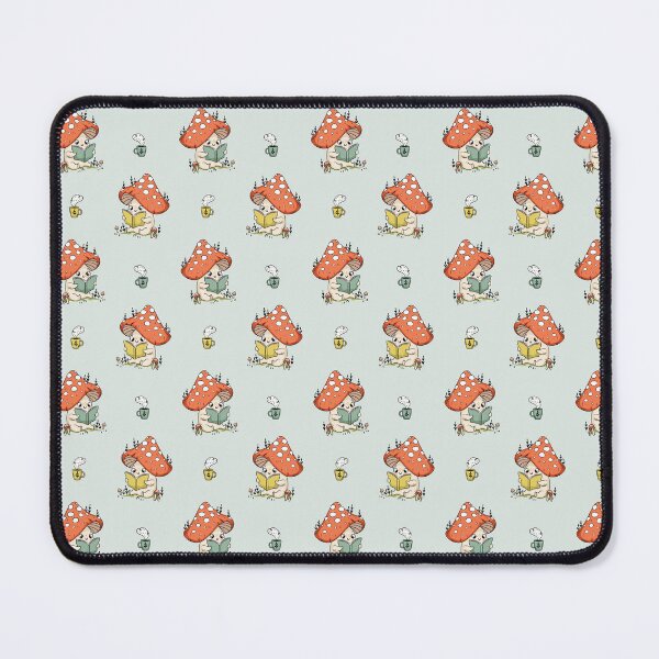 Item preview, Mushroom Gaming Mat designed and sold by GeekyGoodsCo.