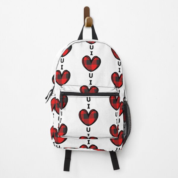 Item preview, I Love U - Red Tartan Design designed and sold by CreativNode.