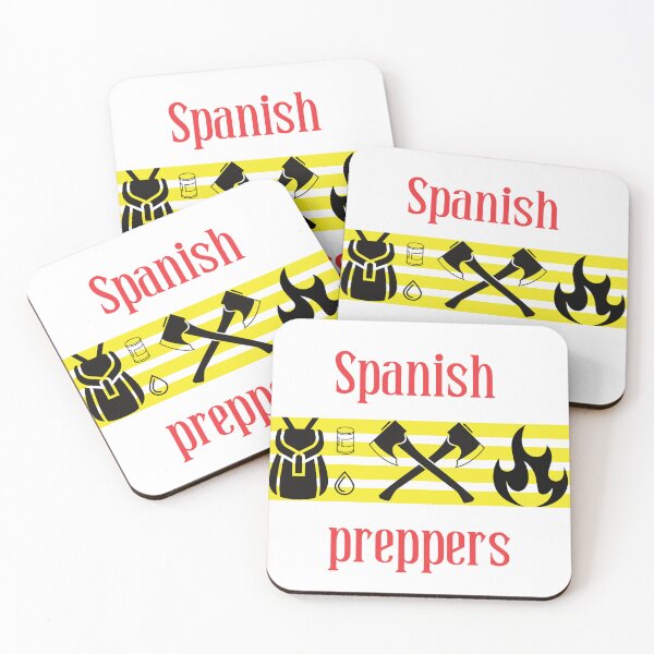 Item preview, Spanish preppers designed and sold by BigBasement.