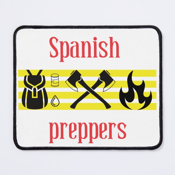 Item preview, Spanish preppers designed and sold by BigBasement.