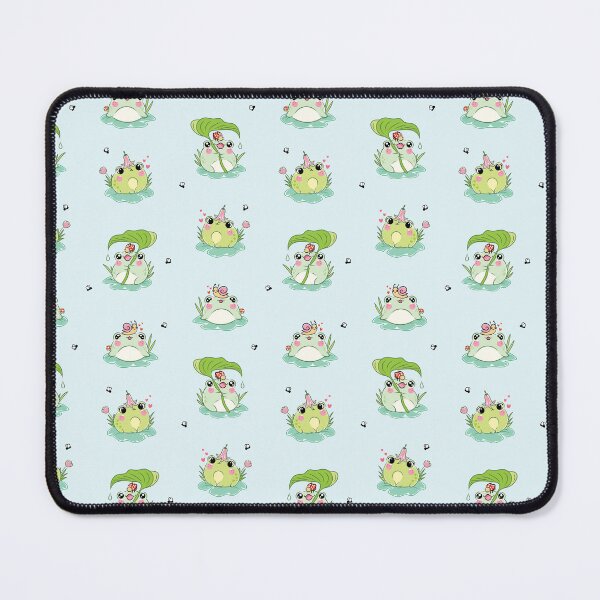 Item preview, Kawaii Frog Gaming Pad designed and sold by GeekyGoodsCo.