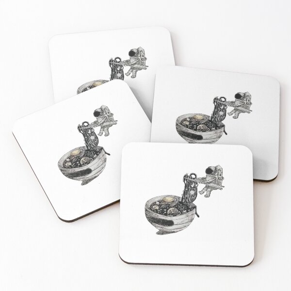 Item preview, Astronaut eating soup designed and sold by astronomy-desig.