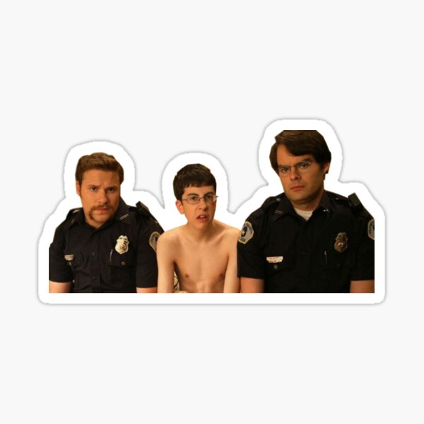 Superbad - Police and McLovin Sticker