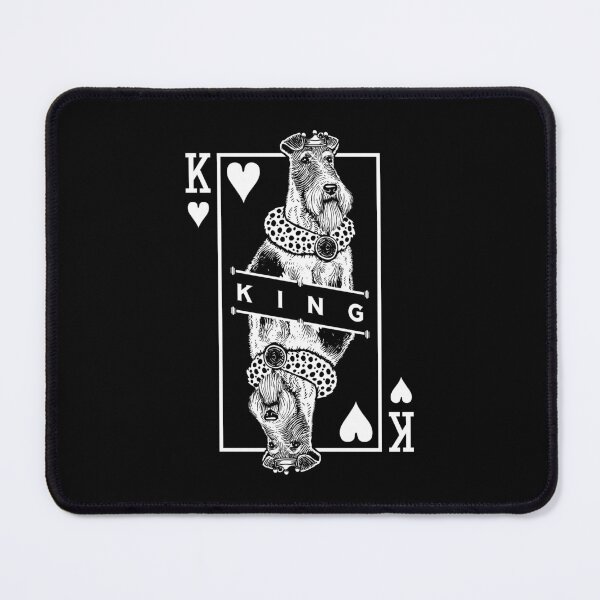 Item preview, Wire Fox Terrier King Of Hearts Funny Dog Lover Pop Art designed and sold by GrandeDuc.