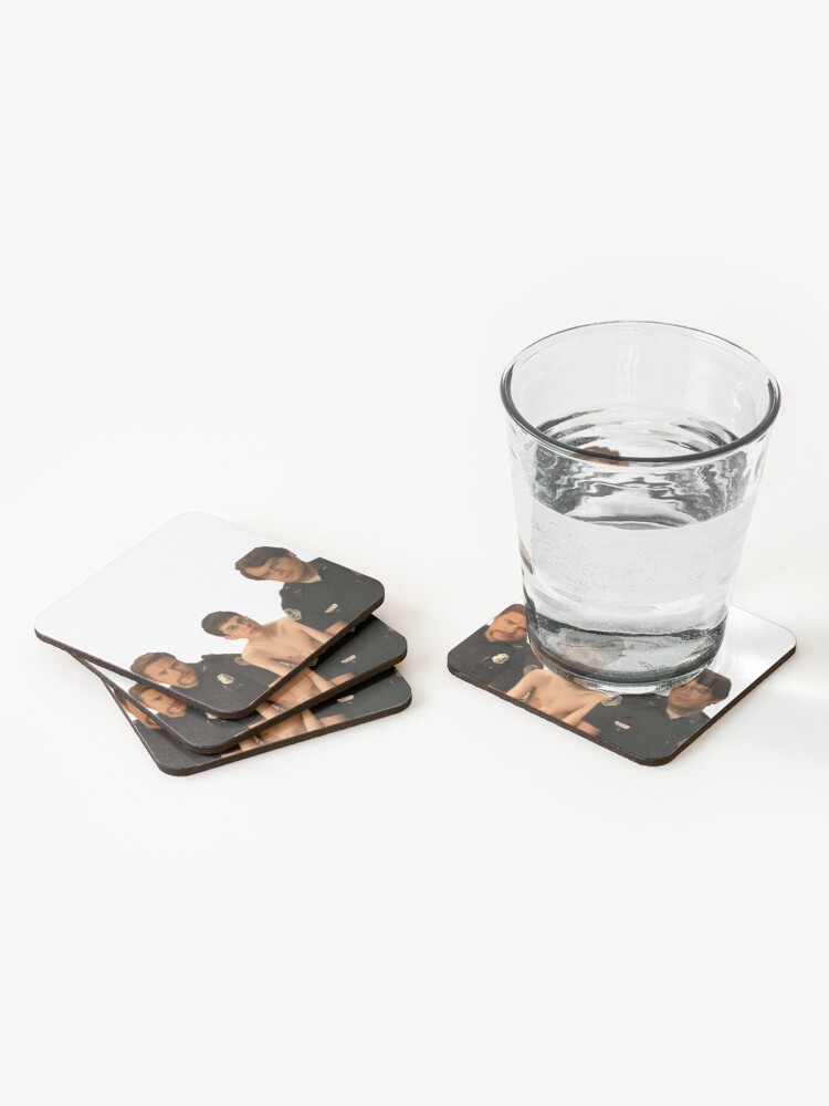 Alternate view of Superbad - Police and McLovin Coasters (Set of 4)