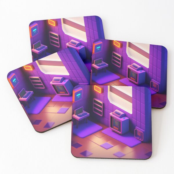 Item preview, Cyberpunk room designed and sold by Viktoria Dimitrova.