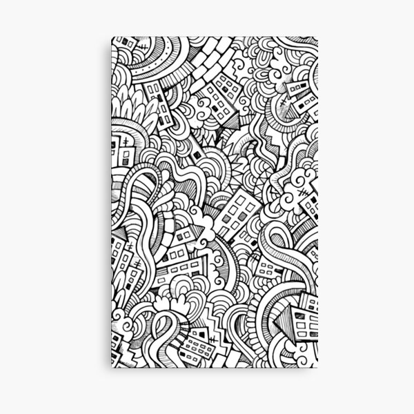 doodle art coloring pages