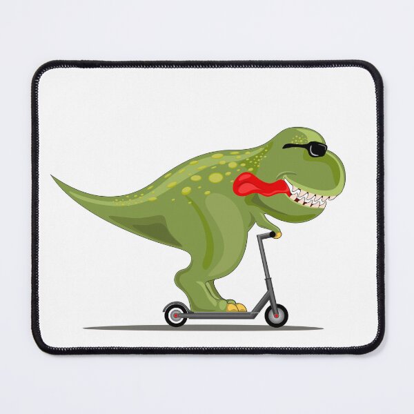 Item preview, T Rex on an Electric Scooter designed and sold by Rahdoo.