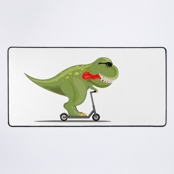 Item preview, T Rex on an Electric Scooter designed and sold by Rahdoo.