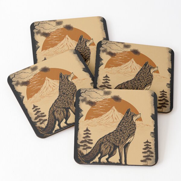 Item preview, Timberwolf - Retro Japanese designed and sold by Odd World.
