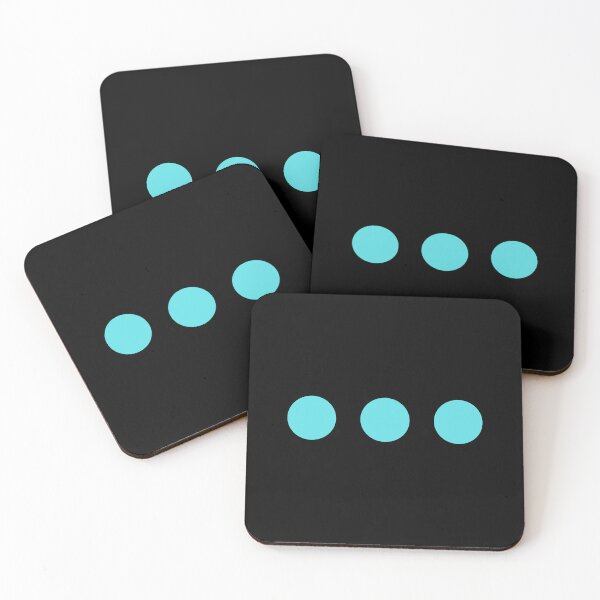 Item preview, 3 points in a row light blue designed and sold by badbug.