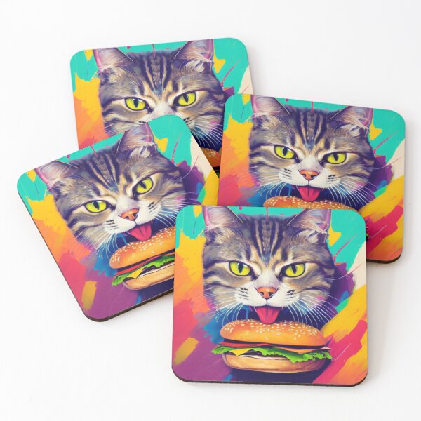 Item preview, The Art of the Burger - A Cat's Dining Experience designed and sold by WBP Mart.