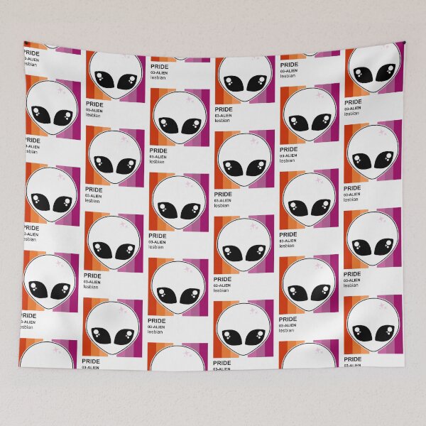 Item preview, Pride Alien Lesbian designed and sold by sasyall.