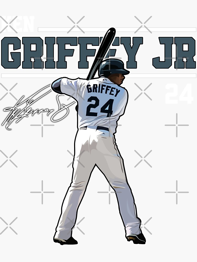 Ken Griffey Jr The Kid Seattle Baseball Legend Signature Vintage Retro 80s  90s Bootleg Rap Style Active T-Shirt for Sale by EllenMitchell