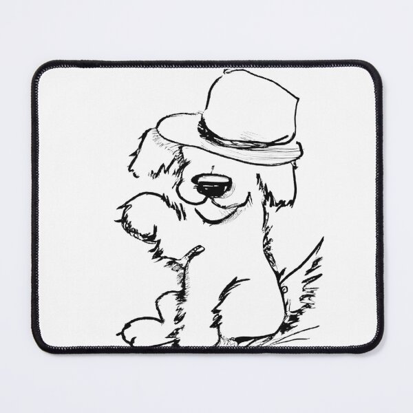 Item preview, Scruffy Dog. Sketch of Scruffy Dog. designed and sold by Doggymadness.