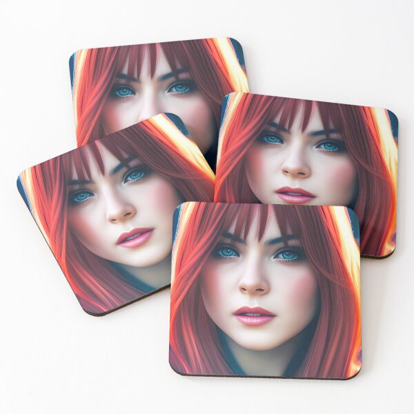 Item preview, Red Girl Rosanna designed and sold by DoublecrashArt.