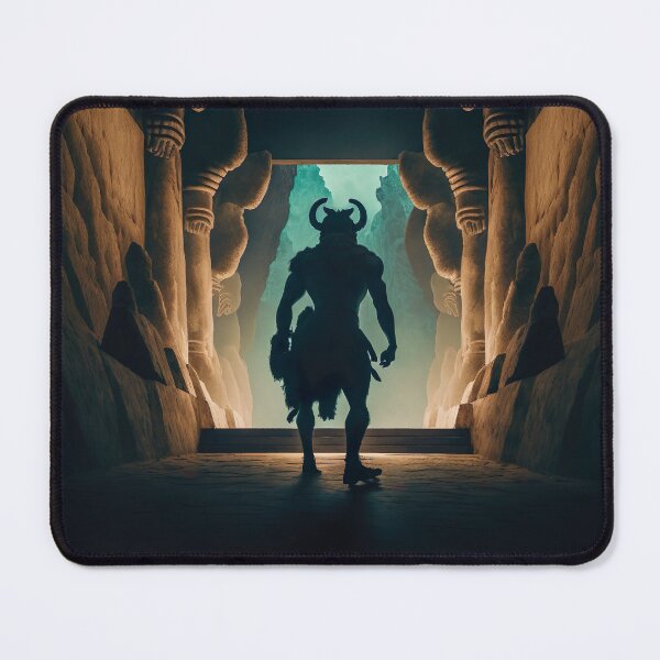 Item preview, Minotaur In The Labyrinth - Ancient Minoan Civilization - Crete - Greek Mythology designed and sold by Styrman.