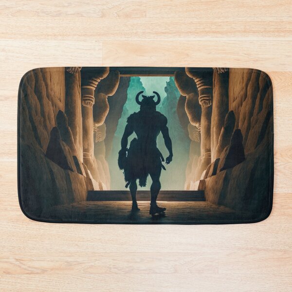 Item preview, Minotaur In The Labyrinth - Ancient Minoan Civilization - Crete - Greek Mythology designed and sold by Styrman.