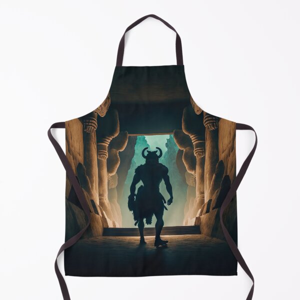 Item preview, Minotaur In The Labyrinth - Ancient Minoan Civilization - Crete - Greek Mythology designed and sold by Styrman.