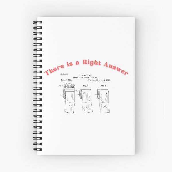 Item preview, The Right Way to Hang Toilet Paper designed and sold by marnificus.