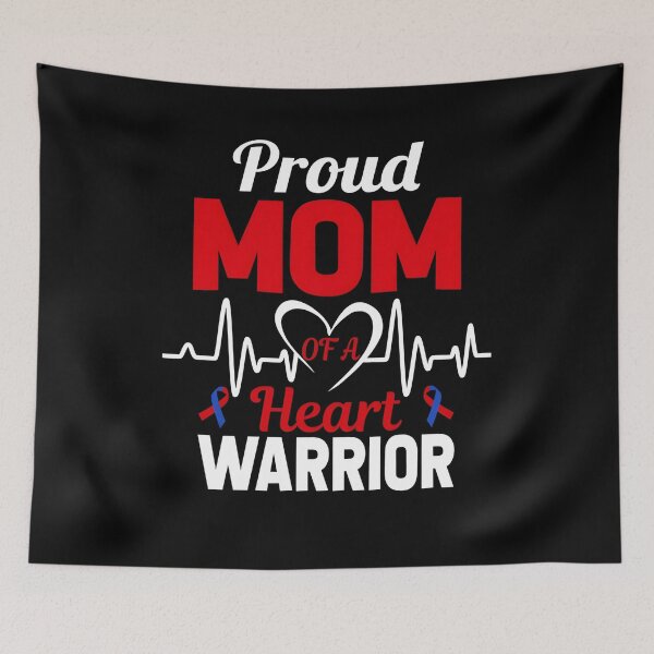 Item preview, Proud Mom of a Heart Warrior CHD Awareness designed and sold by Adolfo114.