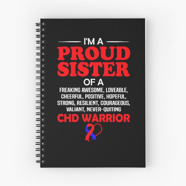 Item preview, Proud Sister Of A CHD Awareness Warrior designed and sold by Adolfo114.
