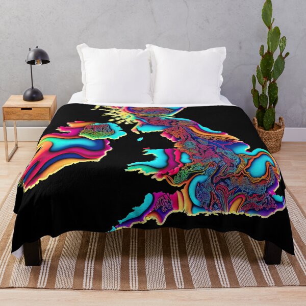 Item preview, Psychedelic United Kingdom designed and sold by ai-datamancer.