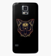 Ägyptische Katze mit dem geöffneten dritten Auge Hülle & Skin für Samsung Galaxy