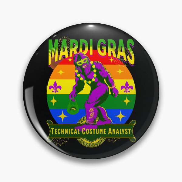 Item preview, Mardi Gras Technical Costume Analyst designed and sold by GoPublicTeam.