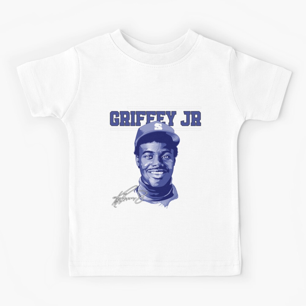 Ken Griffey Jr The Kid Seattle Baseball Legend Signature Vintage Retro 80s 90s Bootleg Rap Style Hip-hop Music Men's Premium T-Shirt | Redbubble