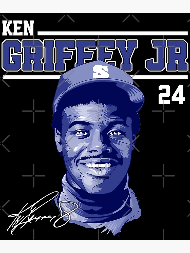 Ken Griffey Jr The Kid Seattle Baseball Legend Signature Vintage Retro 80s  90s Bootleg Rap Style Sticker for Sale by LedanWyman