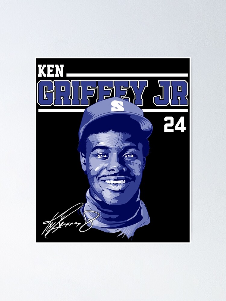 Ken Griffey Jr The Kid Seattle Baseball Legend Signature Vintage Retro 80s  90s Bootleg Rap Style Essential T-Shirt for Sale by georgiyigsub