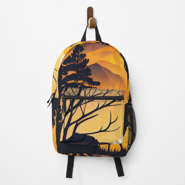 Item preview, Deer during Sunset yellow theme art designed and sold by Visual-wallart.
