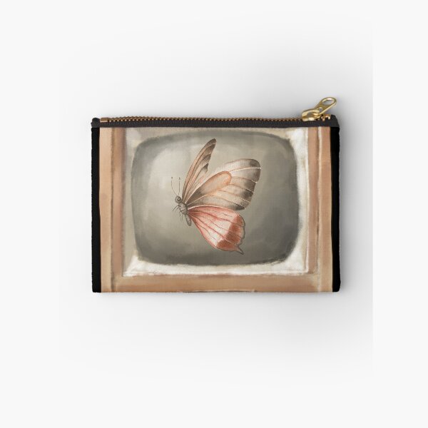 Item preview, Cool vintage TV with a butterfly designed and sold by AEROSPACE-IND.