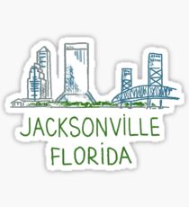 Jacksonville, Florida Sticker