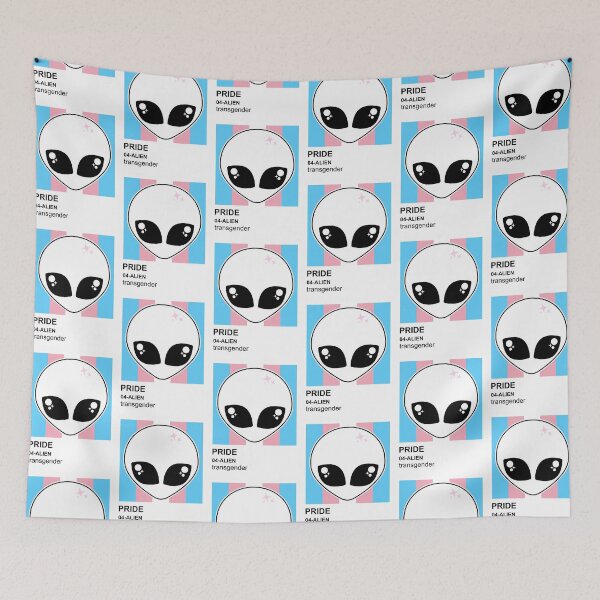 Item preview, Pride Alien Transgender designed and sold by sasyall.