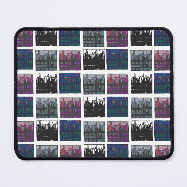 Item preview, Liminal Space in Combined Colour Abstraction through 4 windows designed and sold by BlackArtichoke.