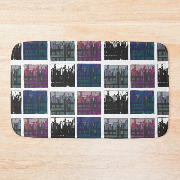 Item preview, Liminal Space in Combined Colour Abstraction through 4 windows designed and sold by BlackArtichoke.