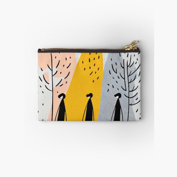 Item preview, Tree Friends Mid-Century Modern Boho designed and sold by PinkNomad.