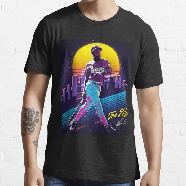 Vintage 80's Ken Griffey Jr The Kid Baseball Signature Unisex T-Shirt –  Teepital – Everyday New Aesthetic Designs