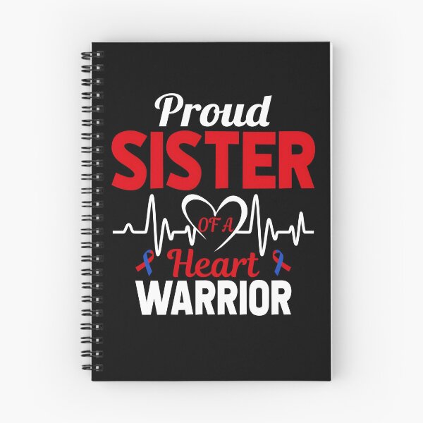 Item preview, Proud Sister of a Heart Warrior CHD Awareness designed and sold by Adolfo114.