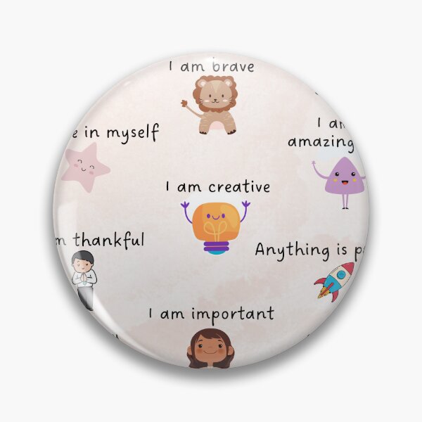 Aperçu de l'œuvre Affirmations positives des enfants créée et vendue par Marcelo Vieira.