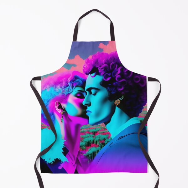 Item preview, Neon Cyberpunk Synhwave Couple designed and sold by Basunat.