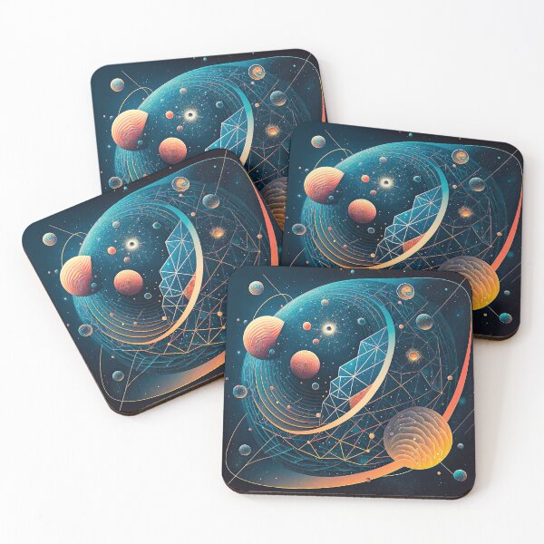 Item preview, Floating in space designed and sold by FlatLandPrints.