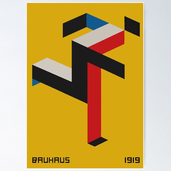 Vista previa del artículo con la obra «Exposición Bauhaus 1923», diseñado y vendido por SunMayDown.