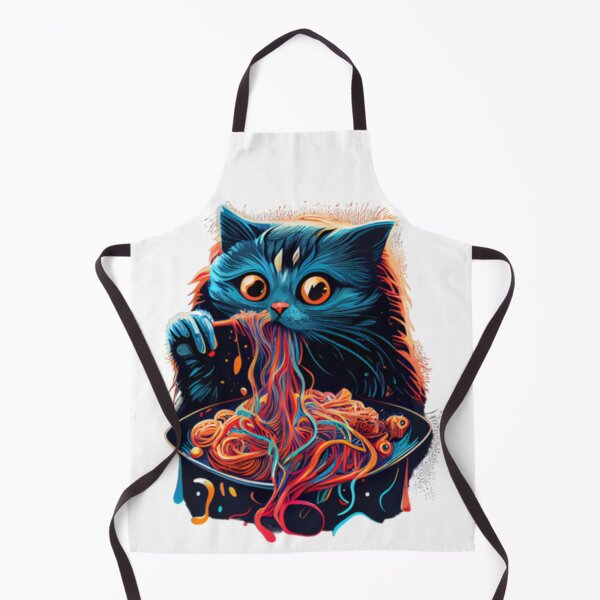 Item preview, Cat enjoying spaghetti designed and sold by abderrafia ⭐️⭐️⭐️⭐️⭐️.