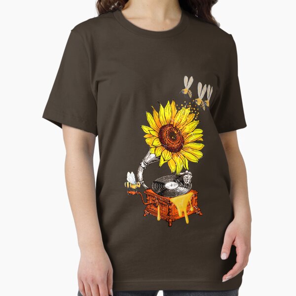Item preview, Gramófono de girasol con abejas designed and sold by LifeofWindy.