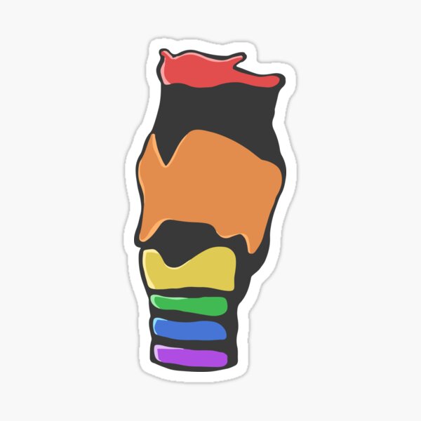 Item preview, Pride Larynx - Rainbow designed and sold by LGBTQ-CSDSA.