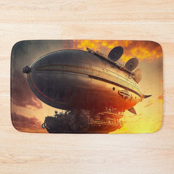 Item preview, Steampunk Airship - Victorian Era Science Fiction designed and sold by Styrman.